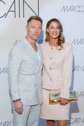 Fashion Week Berlin - Marc Cain Guests and Show Ronan Keating und Storm Keating bei der Marc Cain Fashion Show A Quiet Rebellion im rahmen der Berlin Fashion Week im Pei-Bau am 01.07.2025 in Berlin. Copyright: xEventpressxKochanx