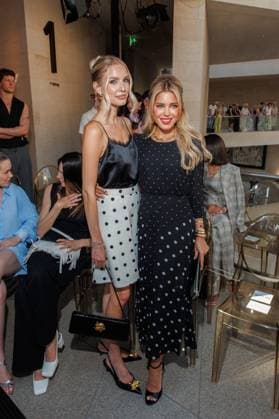 Fashion Week Berlin - Marc Cain Guests and Show Leonie Hanne und Sylvie Meis bei der Marc Cain Fashion Show A Quiet Rebellion im rahmen der Berlin Fashion Week im Pei-Bau am 01.07.2025 in Berlin. Copyright: xEventpressxKochanx