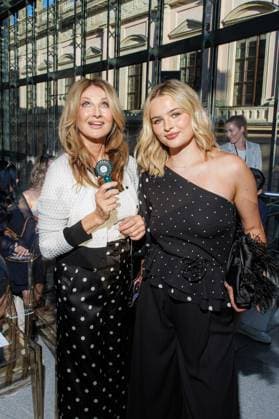 Fashion Week Berlin - Marc Cain Guests and Show Frauke Ludowig und Nele Ludowig Roeffen bei der Marc Cain Fashion Show A Quiet Rebellion im rahmen der Berlin Fashion Week im Pei-Bau am 01.07.2025 in Berlin. Copyright: xEventpressxKochanx