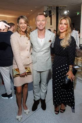 Fashion Week Berlin - Marc Cain Guests and Show Storm Keating, Ronan Keating und Sylvie Meis bei der Marc Cain Fashion Show A Quiet Rebellion im rahmen der Berlin Fashion Week im Pei-Bau am 01.07.2025 in Berlin. Copyright: xEventpressxKochanx