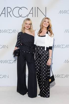 Fashion Week Berlin - Marc Cain Guests and Show Nele Ludowig Roeffen und Frauke Ludowig bei der Marc Cain Fashion Show A Quiet Rebellion im rahmen der Berlin Fashion Week im Pei-Bau am 01.07.2025 in Berlin. Copyright: xEventpressxKochanx