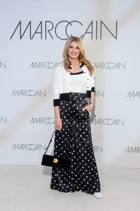 Fashion Week Berlin - Marc Cain Guests and Show Frauke Ludowig bei der Marc Cain Fashion Show A Quiet Rebellion im rahmen der Berlin Fashion Week im Pei-Bau am 01.07.2025 in Berlin. Copyright: xEventpressxKochanx