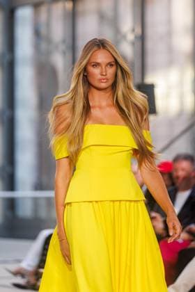 Fashion Week Berlin - Marc Cain Guests and Show Romee Strijd bei der Marc Cain Fashion Show A Quiet Rebellion im rahmen der Berlin Fashion Week im Pei-Bau am 01.07.2025 in Berlin. Copyright: xEventpressxKochanx