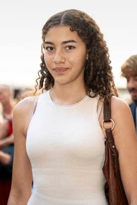 Luna Mwezi bei der Premiere des ARD Fernsehfilms Stabil Verleihung des CineMerit Awards auf dem 42. Filmfest München 2025 im Gloria Palast. München, 01.07.2025
