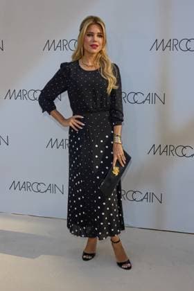 Sylvie Meis - Gaesteankunft zur Marccain Spring Summer 2026 Fashion Show A Quit Rebellion im Pei-Bau in Berlin am 01.07.2025. Marccain Spring Summer 2026 Fashion Show