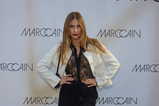 Katarzyna Zawadzka - Gaesteankunft zur Marccain Spring Summer 2026 Fashion Show A Quit Rebellion im Pei-Bau in Berlin am 01.07.2025. Marccain Spring Summer 2026 Fashion Show