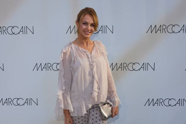 Monika Sozanska- Gaesteankunft zur Marccain Spring Summer 2026 Fashion Show A Quit Rebellion im Pei-Bau in Berlin am 01.07.2025. Marccain Spring Summer 2026 Fashion Show