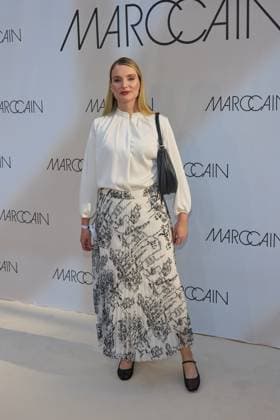 Marie von den Benken - Gaesteankunft zur Marccain Spring Summer 2026 Fashion Show A Quit Rebellion im Pei-Bau in Berlin am 01.07.2025. Marccain Spring Summer 2026 Fashion Show