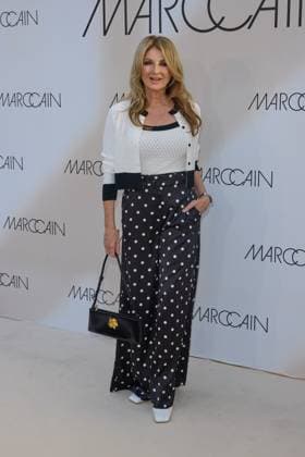 Frauke Ludowig - Gaesteankunft zur Marccain Spring Summer 2026 Fashion Show A Quit Rebellion im Pei-Bau in Berlin am 01.07.2025. Marccain Spring Summer 2026 Fashion Show