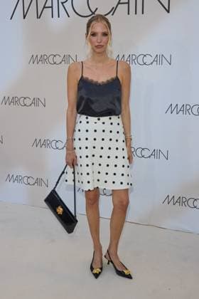 Leonie Hanne - Gaesteankunft zur Marccain Spring Summer 2026 Fashion Show A Quit Rebellion im Pei-Bau in Berlin am 01.07.2025. Marccain Spring Summer 2026 Fashion Show