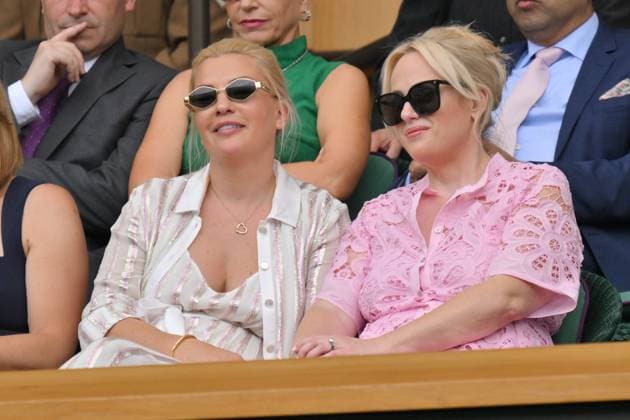 Wimbledon Tennis Championships - Day 2 LONDON, UNITED KINGDOM - JULY 01: Ramona Wilson and actress Rebel Wilson watch tennis from the Royal Box during the second day of the 2024 Wimbledon Championships at The All England Lawn Tennis and Croquet Club in Wimbledon on July 1, 2024, in London, England Ray Tang Anadolu London United Kingdom. Editorial use only. Please get in touch for any other usage.  Copyright: x2025xAnadoluxRayxTangx