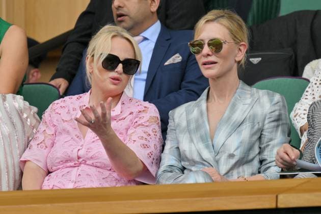 Wimbledon Tennis Championships - Day 2 LONDON, UNITED KINGDOM - JULY 01: Ramona Wilson and actress Rebel Wilson watch tennis from the Royal Box during the second day of the 2024 Wimbledon Championships at The All England Lawn Tennis and Croquet Club in Wimbledon on July 1, 2024, in London, England Ray Tang Anadolu London United Kingdom. Editorial use only. Please get in touch for any other usage.  Copyright: x2025xAnadoluxRayxTangx