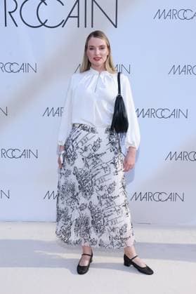 01.07.2025, Marie von den Benken zu Gast zur Marc Cain Fashion Show 2025, A quiet rebellion, Hinter dem Gießhaus, Berlin, Berlin