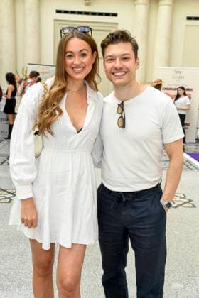 Lisa Rosa Bräutigam und Lion Wasczyk zu Gast in der Vip Beauty und Fashion Lounge von Reichert Communications im Rahmen der Fashion Week 2025 im Hotel de Rom am 01,Juli 2025 in Berlin Berlin Deutschland