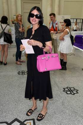 Djamilia Rowe zu Gast in der Vip Beauty und Fashion Lounge von Reichert Communications im Rahmen der Fashion Week 2025 im Hotel de Rom am 01,Juli 2025 in Berlin Berlin Deutschland
