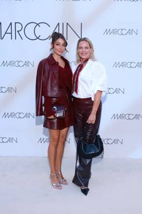 Catharina Maranca und ihre Mutter Antje Maranca bei der Marc Cain - A Quiat Rebellion Modenschau am 1.07.2025 im Pei-Bau in Berlin Marc Cain Fashion Show in Berlin