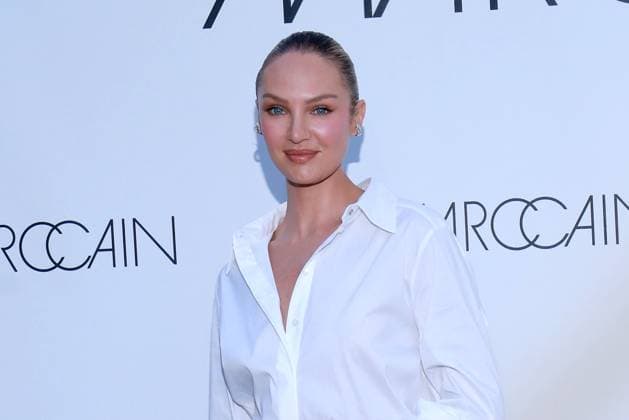 Candice Swanepoel bei der Marc Cain - A Quiat Rebellion Modenschau am 1.07.2025 im Pei-Bau in Berlin Marc Cain Fashion Show in Berlin