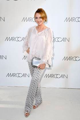 Monika Sozanska bei der Marc Cain Fashion Show A Quiet Rebellion auf der Berlin Fashion Week S S 2026 im Pei-Bau - Deutsches Historisches Museum. Berlin, 01.07.2025