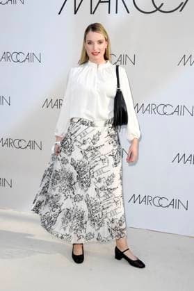 Marie von den Benken bei der Marc Cain Fashion Show A Quiet Rebellion auf der Berlin Fashion Week S S 2026 im Pei-Bau - Deutsches Historisches Museum. Berlin, 01.07.2025