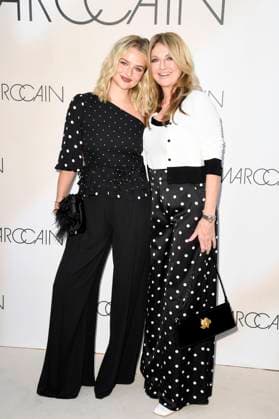 Frauke Ludowig mit Tochter Nele Ludowig Roeffen bei der Marc Cain Fashion Show A Quiet Rebellion auf der Berlin Fashion Week S S 2026 im Pei-Bau - Deutsches Historisches Museum. Berlin, 01.07.2025