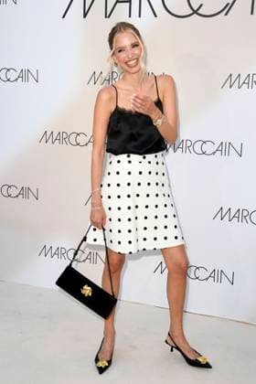 Leonie Hanne bei der Marc Cain Fashion Show A Quiet Rebellion auf der Berlin Fashion Week S S 2026 im Pei-Bau - Deutsches Historisches Museum. Berlin, 01.07.2025