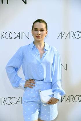 Anna Maria Sieklucka bei der Marc Cain Fashion Show A QUIET REBELLION in Berlin am 01.07.2025