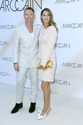 Ronan Keating und Storm Keating bei der Marc Cain Fashion Show A QUIET REBELLION in Berlin am 01.07.2025