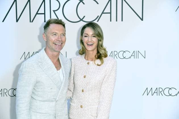 Ronan Keating und Storm Keating bei der Marc Cain Fashion Show A QUIET REBELLION in Berlin am 01.07.2025