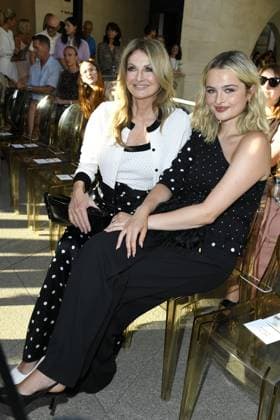 Frauke Ludowig und Tochter Nele Ludowig bei der Marc Cain Fashion Show A QUIET REBELLION in Berlin am 01.07.2025