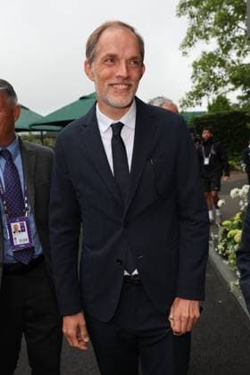 . 02 07 2025. London, United Kingdom. Thomas Tuchel arriving on day three of the Wimbledon Tennis Championships in London.  xStephenxLockx xi-Imagesx IIM-26066-0010