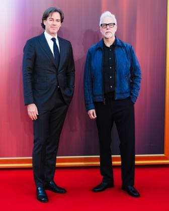 fan event for a JAMES GUNN FILM, SUPERMAN on Wednesday 2 July 2025 Producer Peter Safran and Director James Gunn seen at the fan event for a JAMES GUNN FILM, SUPERMAN on Wednesday 2 July 2025 at Cineworld Leicester Square, London. . Picture, Credit:Julie Edwards Avalon  Copyright: xJuliexEdwardsx xAvalonx 1017703945
