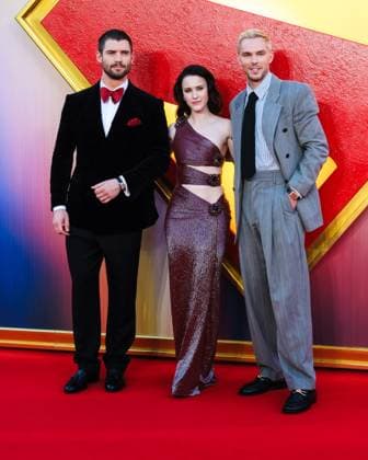 Fan event for a JAMES GUNN FILM, SUPERMAN on Wednesday 2 July 2025 David Corenswet , Rachel Brosnahan and Nicholas Hoult seen at the Fan event for a JAMES GUNN FILM, SUPERMAN on Wednesday 2 July 2025 at Cineworld Leicester Square, London. . Picture, Credit:Julie Edwards Avalon  Copyright: xJuliexEdwardsx xAvalonx 1017718954
