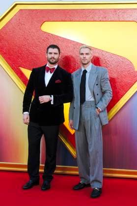 David Corenswet und Nicholas Hoult beim Fan Event zum Kinofilm Superman im Cineworld Leicester Square. London, 02.07.2025