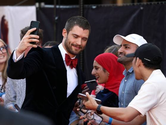 Superman fan screening in London David Corenswet and fans at Superman fan screening held at Cineworld Leicester Square in London. London Cineworld Leicester Square UK Copyright: xFredxDuvalx