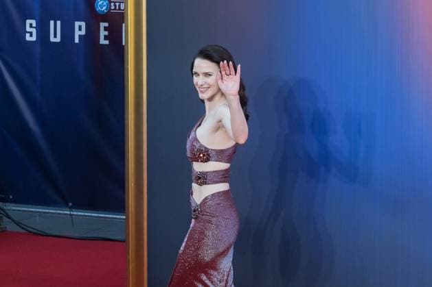 Red Carpet Arrivals for Superman Film in London LONDON, UNITED KINGDOM - JULY 02: Rachel Brosnahan attends a fan event at Cineworld Leicester Square for Superman , DC Studios’ first feature film to hit the big screen in London, United Kingdom on July 02, 2025. Wiktor Szymanowicz Anadolu London United Kingdom. Editorial use only. Please get in touch for any other usage.  Copyright: x2025xAnadoluxWiktorxSzymanowiczx