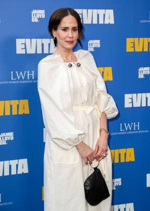 Arrivals for the Jamie Lloyd production of Evita at The London Palladium Featuring: Sarah Paulson Where: London, United Kingdom When: 02 Jul 2025 Credit: John Rainford Cover Images EDITORIAL USE ONLY. NOT FOR USE BY NEWSPAPERS BASED IN THE UK. Copyright: xx coverimg54888823