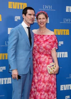 Arrivals for the Jamie Lloyd production of Evita at The London Palladium Featuring: Jimmy Carr, Karoline Copping Where: London, United Kingdom When: 02 Jul 2025 Credit: John Rainford Cover Images EDITORIAL USE ONLY. NOT FOR USE BY NEWSPAPERS BASED IN THE UK. Copyright: xx coverimg54888761