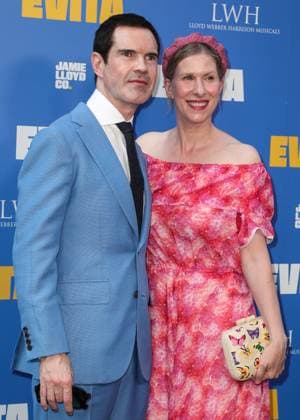 Arrivals for the Jamie Lloyd production of Evita at The London Palladium Featuring: Jimmy Carr, Karoline Copping Where: London, United Kingdom When: 02 Jul 2025 Credit: John Rainford Cover Images EDITORIAL USE ONLY. NOT FOR USE BY NEWSPAPERS BASED IN THE UK. Copyright: xx coverimg54888762