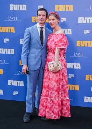 Arrivals for the Jamie Lloyd production of Evita at The London Palladium Featuring: Jimmy Carr, Karoline Copping Where: London, United Kingdom When: 02 Jul 2025 Credit: John Rainford Cover Images EDITORIAL USE ONLY. NOT FOR USE BY NEWSPAPERS BASED IN THE UK. Copyright: xx coverimg54888763