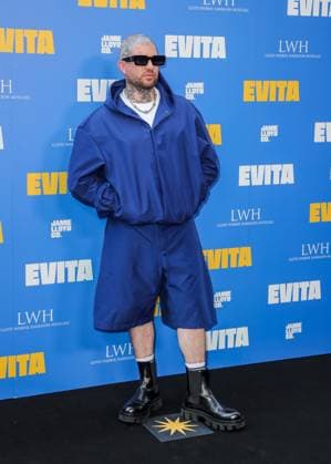 Arrivals for the Jamie Lloyd production of Evita at The London Palladium Featuring: Jamie Lloyd Where: London, United Kingdom When: 02 Jul 2025 Credit: John Rainford Cover Images EDITORIAL USE ONLY. NOT FOR USE BY NEWSPAPERS BASED IN THE UK. Copyright: xx coverimg54888773