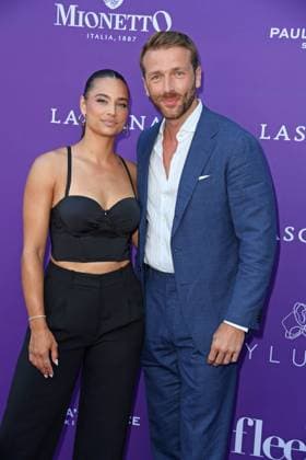 Amira Aly mit Freund Christian Düren beim LASCANA SUMMER CLUB im Rahmen der Berlin Fashion Week Frühling Sommer 2026 im Maaya Berlin am 02.07.2025