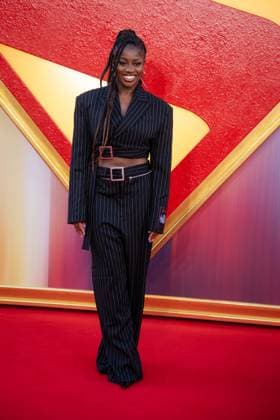 July 2, 2025, London, United Kingdom: Clara Amfo attends the Superman Fan Event at Cineworld Leicester Square. London United Kingdom - ZUMAs197 20250702_aaa_s197_351 Copyright: xLoredanaxSangiulianox