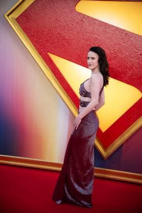 July 2, 2025, London, United Kingdom: Rachel Brosnahan attends the Superman Fan Event at Cineworld Leicester Square. London United Kingdom - ZUMAs197 20250702_aaa_s197_406 Copyright: xLoredanaxSangiulianox