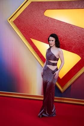 July 2, 2025, London, United Kingdom: Rachel Brosnahan attends the Superman Fan Event at Cineworld Leicester Square. London United Kingdom - ZUMAs197 20250702_aaa_s197_410 Copyright: xLoredanaxSangiulianox