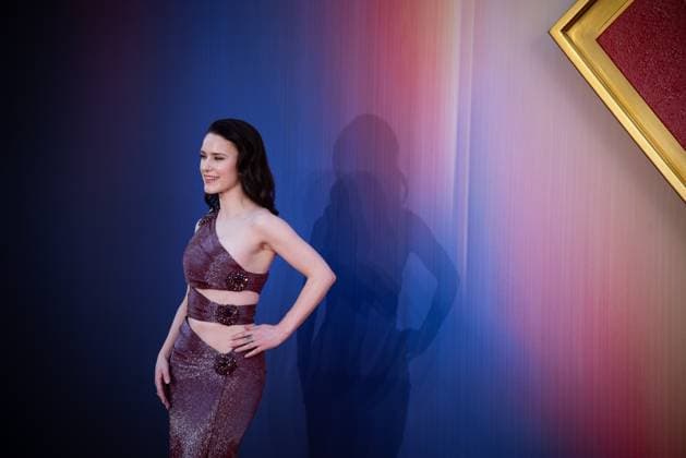 July 2, 2025, London, United Kingdom: Rachel Brosnahan attends the Superman Fan Event at Cineworld Leicester Square. London United Kingdom - ZUMAs197 20250702_aaa_s197_421 Copyright: xLoredanaxSangiulianox