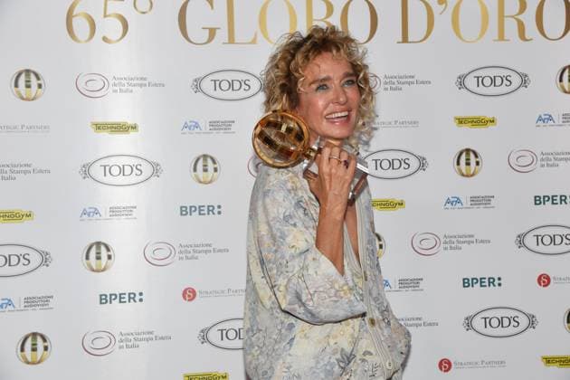 Rome, Italy: Rome, Sala Della Protomoteca in Campidoglio Golden Globe 2025 Awards, In the photo: Valeria Golino Rome Italy  - ZUMAp169 20250702_zea_p169_529 Copyright: xVincenzoxLandix