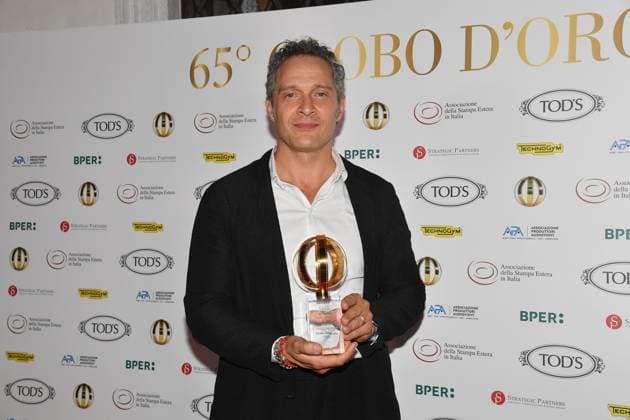 Rome, Italy: Rome, Sala Della Protomoteca in Campidoglio Golden Globe 2025 Awards, In the photo: Claudio Santamaria Rome Italy  - ZUMAp169 20250702_zea_p169_581 Copyright: xVincenzoxLandix