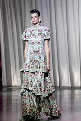 Model bei der Marcel Ostertag Fashion Show auf der Berlin Fashion Week S S 2026 in der Uber Eats Music Hall. Berlin, 02.07.2025