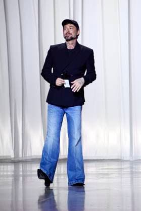 Marcel Ostertag bei der Marcel Ostertag Fashion Show auf der Berlin Fashion Week S S 2026 in der Uber Eats Music Hall. Berlin, 02.07.2025