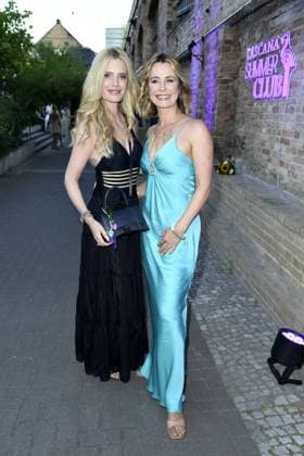 Mirja du Mont und Bettina Cramer beim LASCANA SUMMER CLUB im Rahmen der Berlin Fashion Week im Maaya in Berlin am 02.07.2025